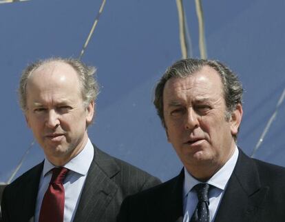 Los máximos responsables de Abengoa, Felipe(izquierda) y Javier Benjumea.