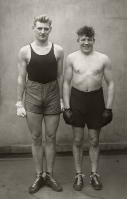 'Boxeadores', de August Sander.