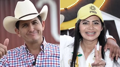 Jesús Sabino Herrera y Araceli Saucedo.