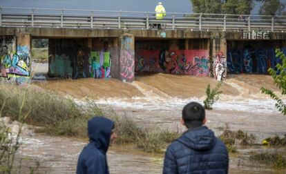 Río Palancia a su paso por Sagunto en una imagen de archivo.