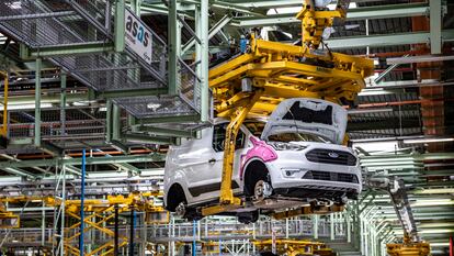 Image of the Ford factory in Almussafes, Valencia.