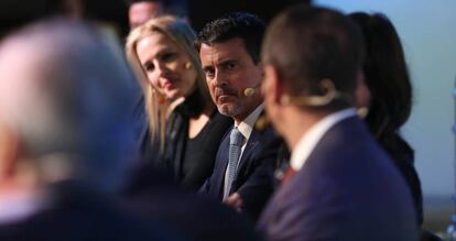 Manuel Valls, durante el inicio del ciclo España 40-40