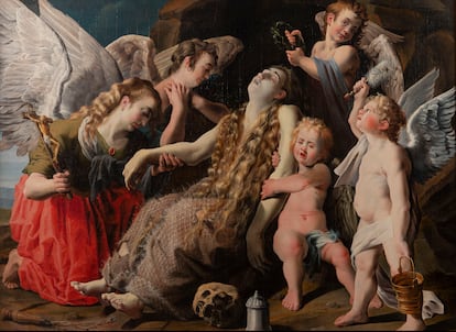 'La lamentación de la agonizante María Magdalena' (1620-1629), por el pintor flamenco Melchior de la Mars