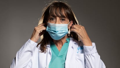 María Cruz Martín, jefa de UCI en el Hospital de
Torrejón de Ardoz (Madrid).