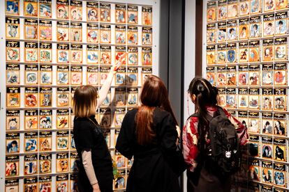Imagen de la exposición 'The art of manga', que se puede visitar en el Colegio Oficial de Arquitectos de Madrid a partir del 4 de abril.