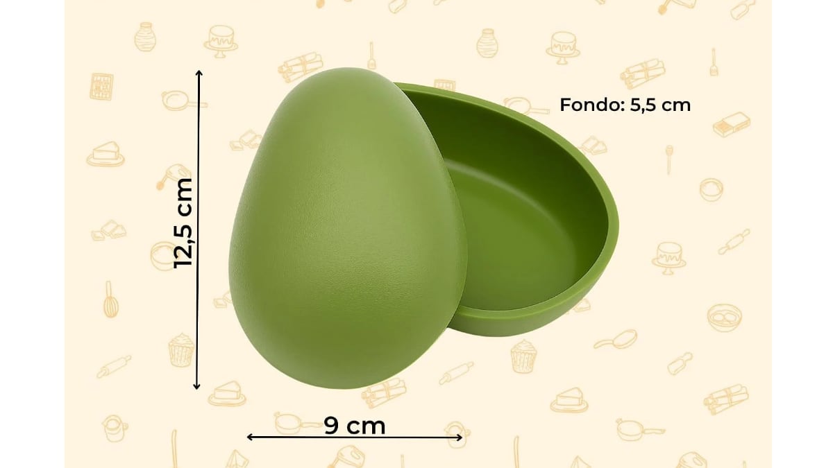 El recipiente que mantiene fresca la mitad de un aguacate durante más tiempo