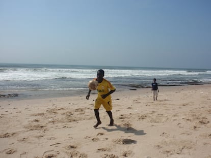 Solo quiero jugar al fútbol