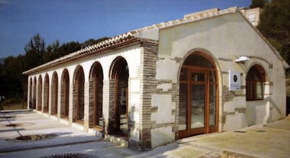 El Centro de Interpretación de la Cultura de la Pasa de Rótova, instalado en un 'riurau'.