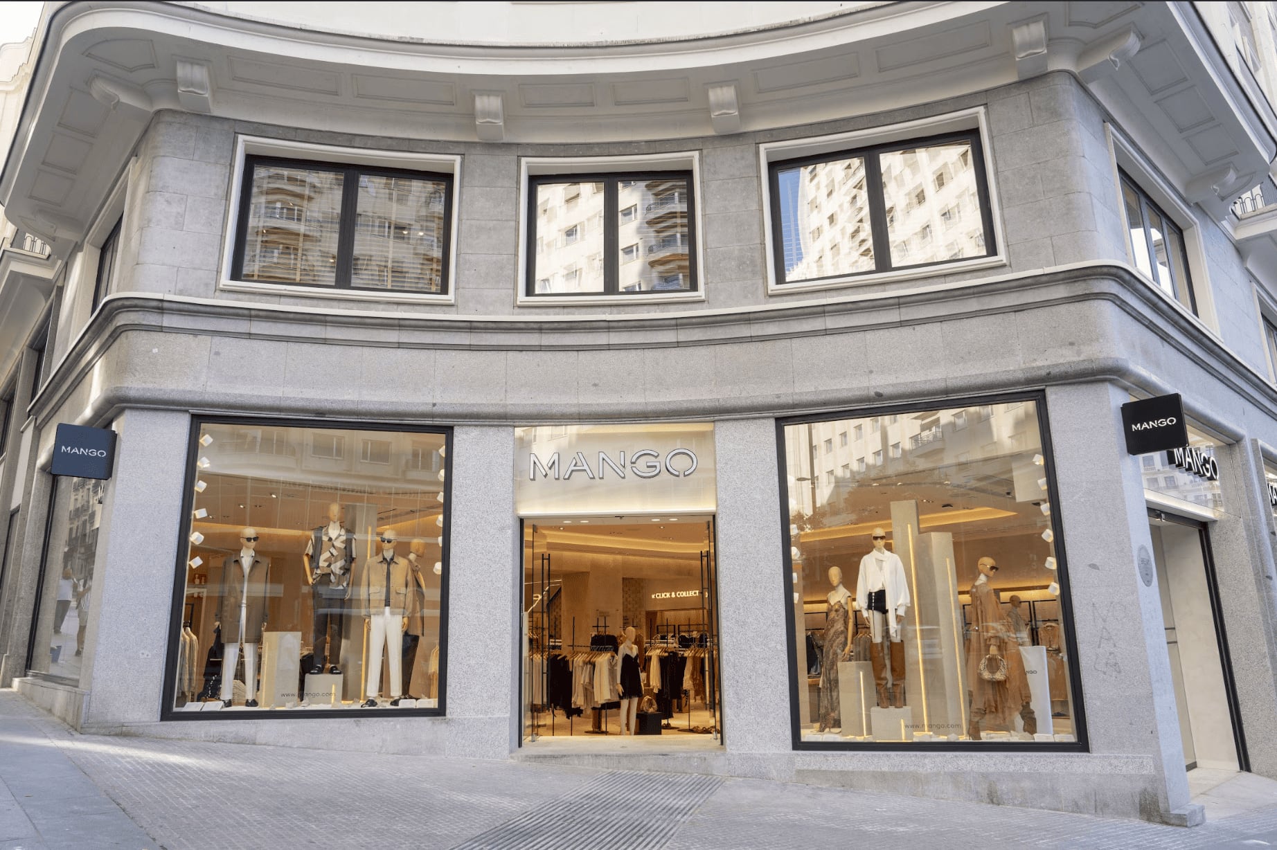 Así es la nueva tienda de Mango en Madrid con la que reta al Zara más grande de España