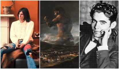 Neil Young, Goya (en la imagen, 'El coloso') y Federico García Lorca son algunos de los artistas a los que se les han adjudicado obras que no crearon.