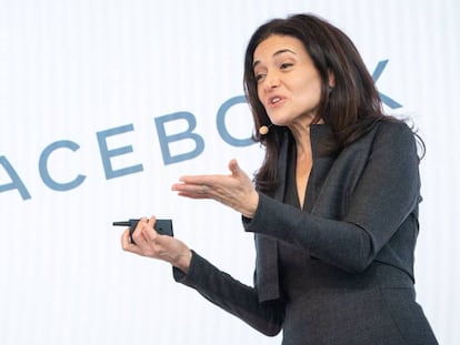 Sheryl Sandberg, en Londres el pasado enero.