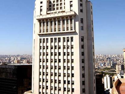 Sede del Banco Santander en São Paulo, Brasil.