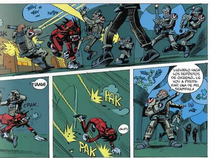 ‘Spirou y Fantasio: La cara oculta de Z’, de Vehlmann y Yoann: Parte V