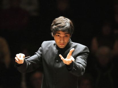 El director de orquesta alem&aacute;n David Afkham. 