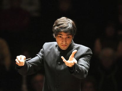 El director de orquesta alemán David Afkham.