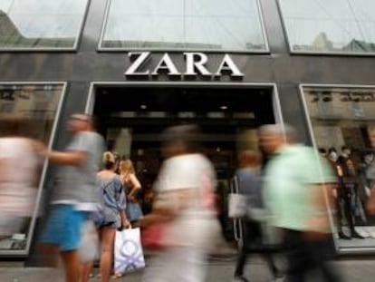 Tienda de Zara en Barcelona.