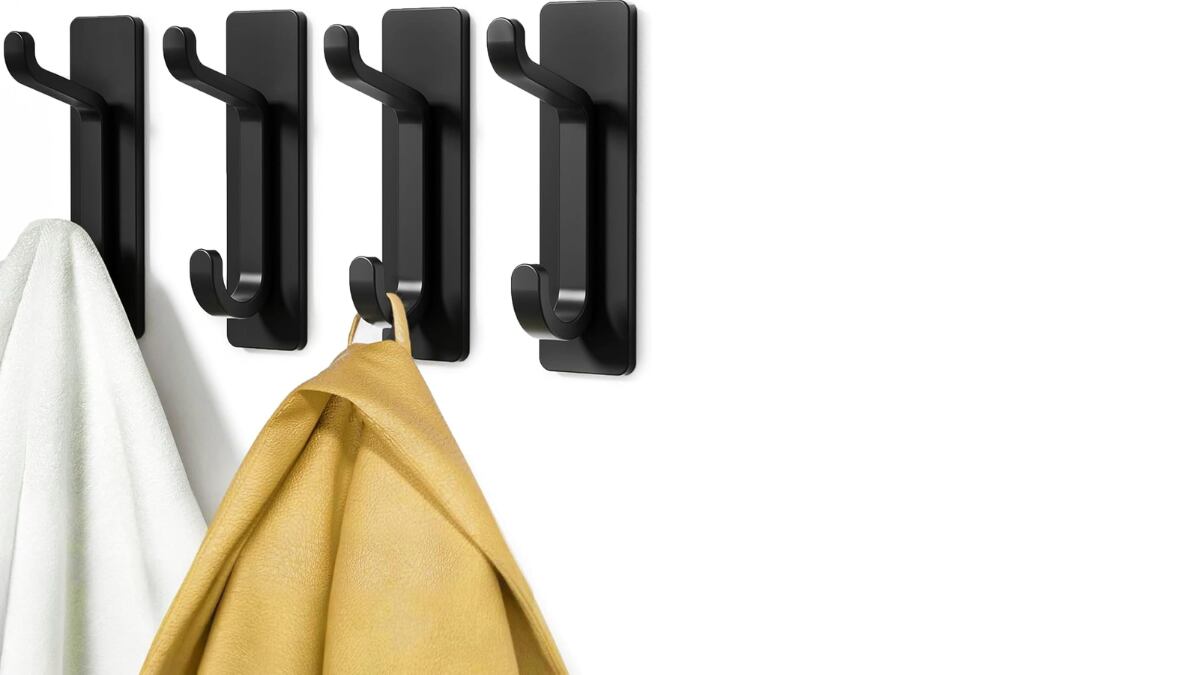 Perchas de pared.