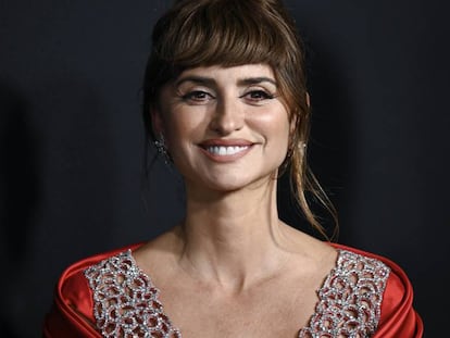 Penélope Cruz, en el homenaje que le rindió el museo MoMA de Nueva York el lunes 14 de diciembre de 2021.