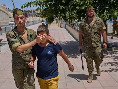 Crisis migratoria en Ceuta