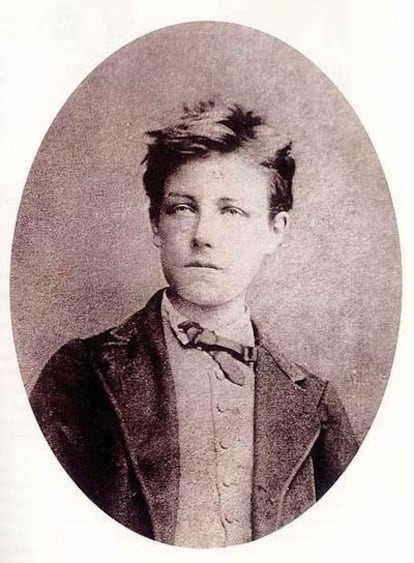 Arthur Rimbaud, retratado en diciembre de 1871 por Carjat.
