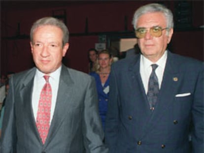 Pascual Sala (a la izquierda) y Ramón Rodríguez Arribas, en una fotografía de archivo.