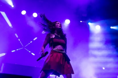 Delaporte, actuando en Mad Cool 2023, en Madrid.
