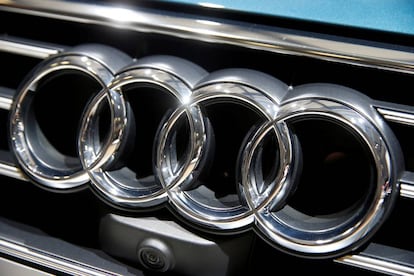 Símbolo de la firma alemana de coches Audi.