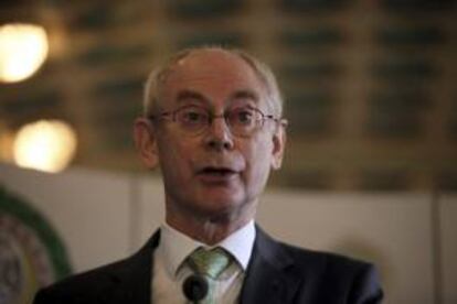 El presidente del Consejo Europeo, Herman Van Rompuy. EFE/Archivo