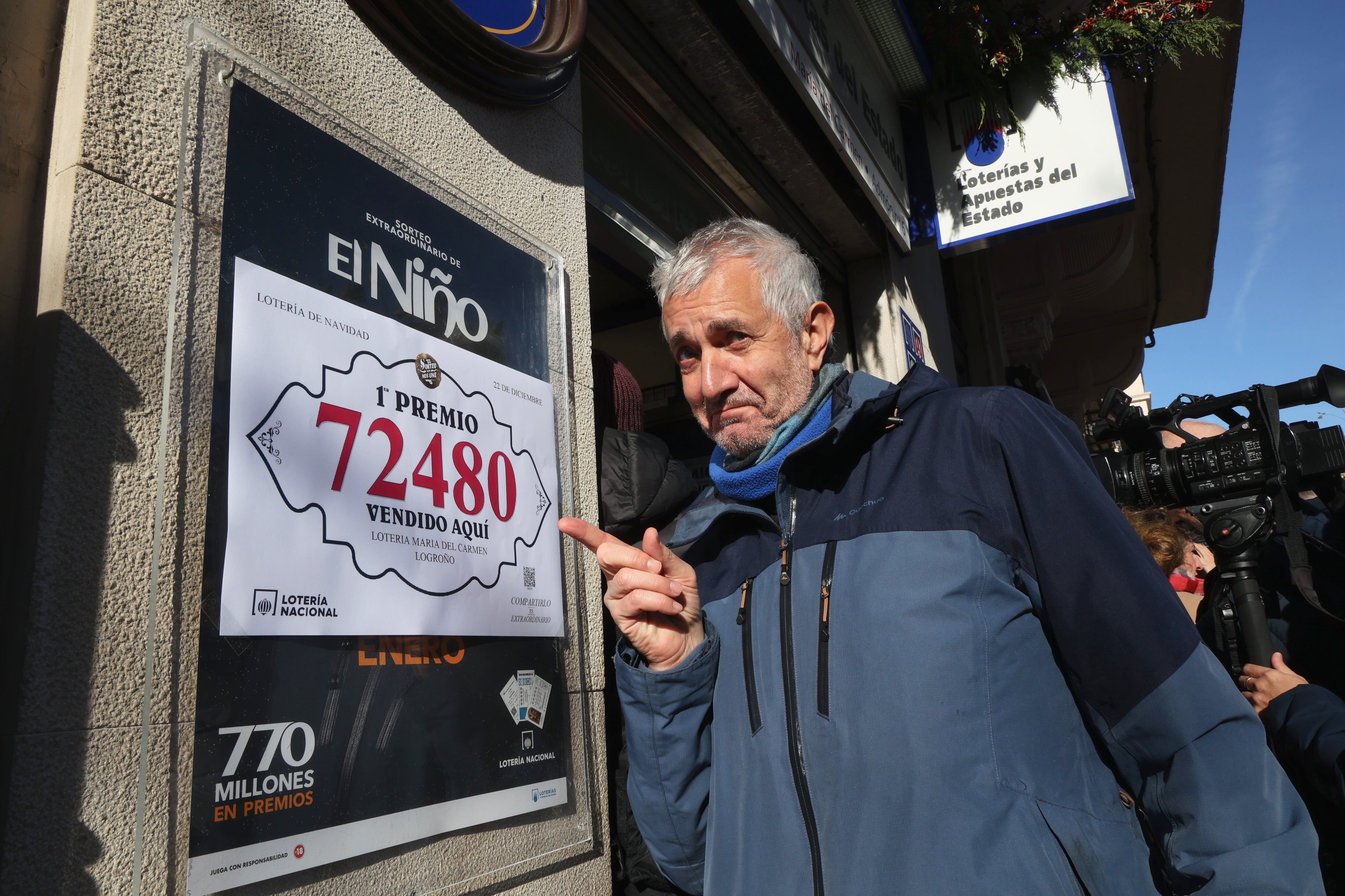 El actor del anuncio de la lotería, en la administración de El Gordo: “Si alguien lo quiere compartir conmigo, no me importa”