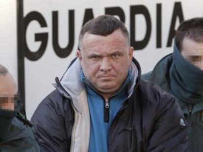 Ioan Clamparu, a su llegada a la Audiencia Provincial de Madrid.