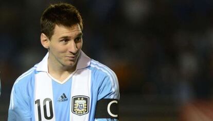 Messi, con Argentina