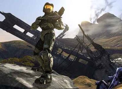 El Jefe Maestro, protagonista del videojuego <i>Halo 3.</i>