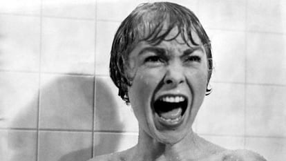 Escena de 'Psicosis', de Alfred Hitchcock.