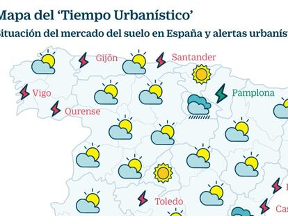 Mapa del tiempo urban&iacute;stico