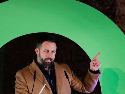 Santiago Abascal, do ultradireitista Vox.