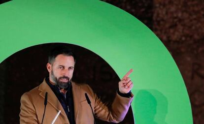 Santiago Abascal, do ultradireitista Vox.