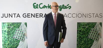 El presidente de El Corte Inglés, Nuño de la Rosa.