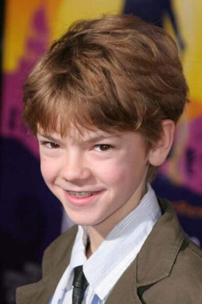 Thomas Sangster en una imagen de 2005