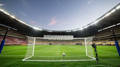 Vista general del Estadio de La Cartuja, en Sevilla.