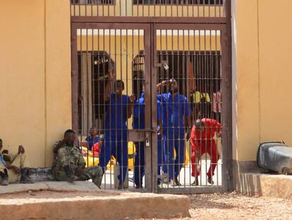 En la prisión de Garoowe (Somalia) hay 47 piratas encarcelados.
