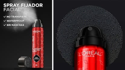 Este es el spray fijador maquillaje​ más vendido de Amazon.