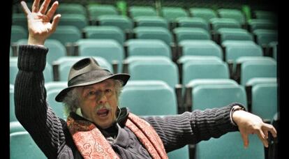 Rafael Álvarez, El Brujo, en la Sala Verde los Teatros del Canal de Madrid, en una imagen de archivo.