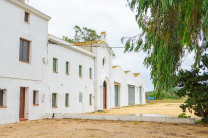 La masía de la Illa de Buda, en el extremo oriental del Delta de l'Ebre.