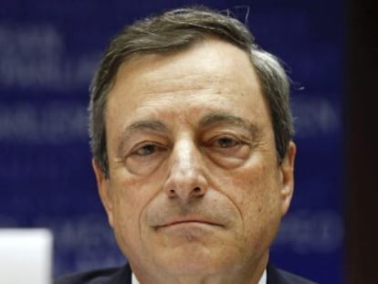 El presidente del Banco Central Europeo (BCE), Mario Draghi. 