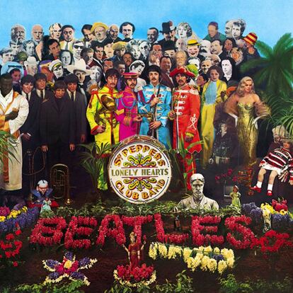 Portada del disco &quot;Sgt Pepper&#039;s&quot; de The Beatles.