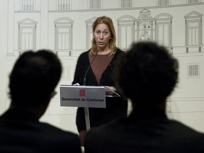 Neus Munté, portaveu del Govern aquest divendres.