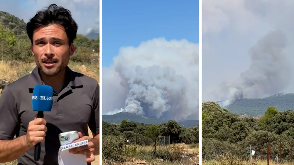 Las dos columnas de humo, vistas desde el Centro de Mando: “Pedimos a los ciudadanos que colaboren”