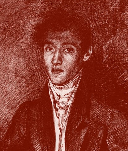 Retrato del ficticio Andrew Marbot, en la portada de la edición americana de 'Marbot. Una biografía' (1983), de Wolfgang Hildesheimer.