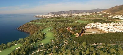 Captura del vídeo de presentación del proyecto Maro Golf, en Nerja.