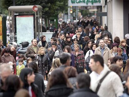 Las tiendas de la calle Colón de Valencia seguirán pudiendo abriendo en festivo.